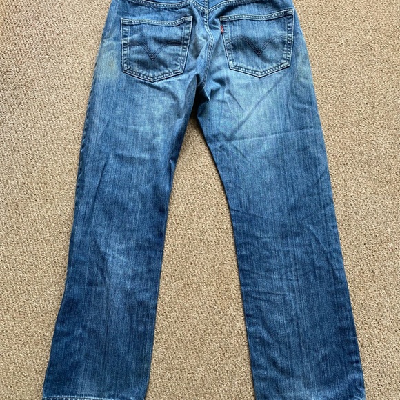 Levi 501 jeans in blue W34” L30” - Picture 4 of 5